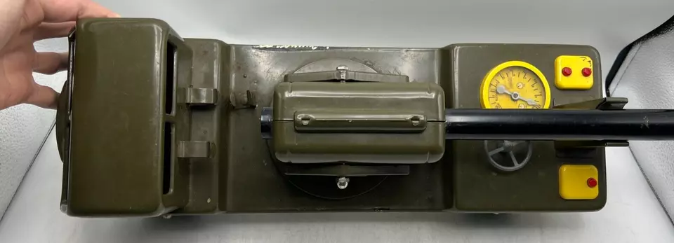 Ny-Lint Nylint Electronic Cannon Us Army Green N-2400 Battery Operated Launcher - Image 4 of 4