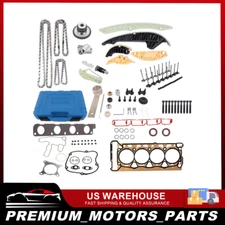 Timing Chain Head Gasket Valve Tool Kit for 09-13 VW Jetta Audi A4 A6 Q5 TT 2.0L
