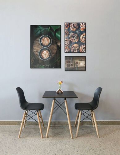 3 Photo Frames Aluminium SET 24x36 inch Black Matt Poster Picture 61x91,5cm - Picture 3 of 7