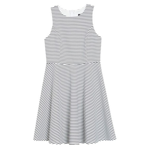 skater dress 90s style Striped 90s style skater dress