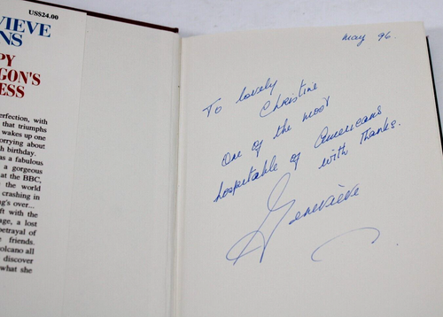 Poppy Penhaligon's Progress by Genevieve Lyons 1996 HC Inscribed and Signed 1st - Imagen 4 de 5