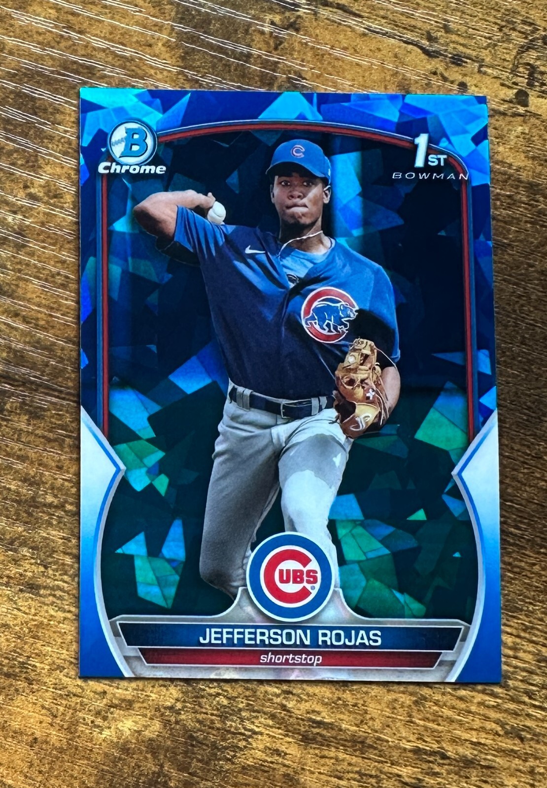 2023 Bowman Chrome Sapphire Prospects #BCP70 Jefferson Rojas RC #X10388