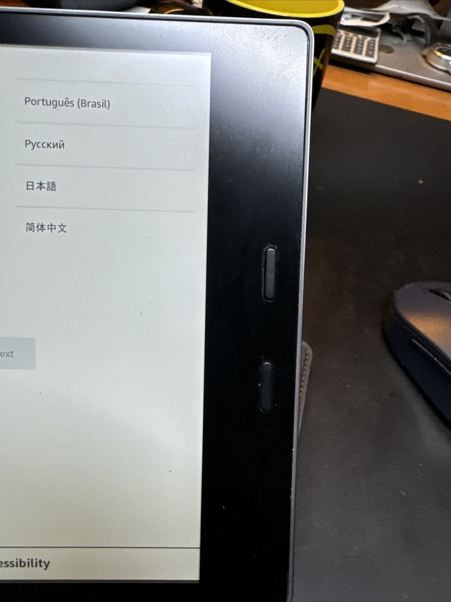 Kindle Oasis CW24Wi 32GB (第9世代) Amazon Kindle Oasis 9th Gen CW24Wi E-book Reader 7-inch 32GB