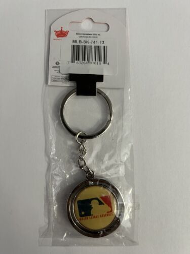 San Francisco Giants Spinning Keychain Key Tag Ring Metal Aminco MLB - Picture 2 of 2