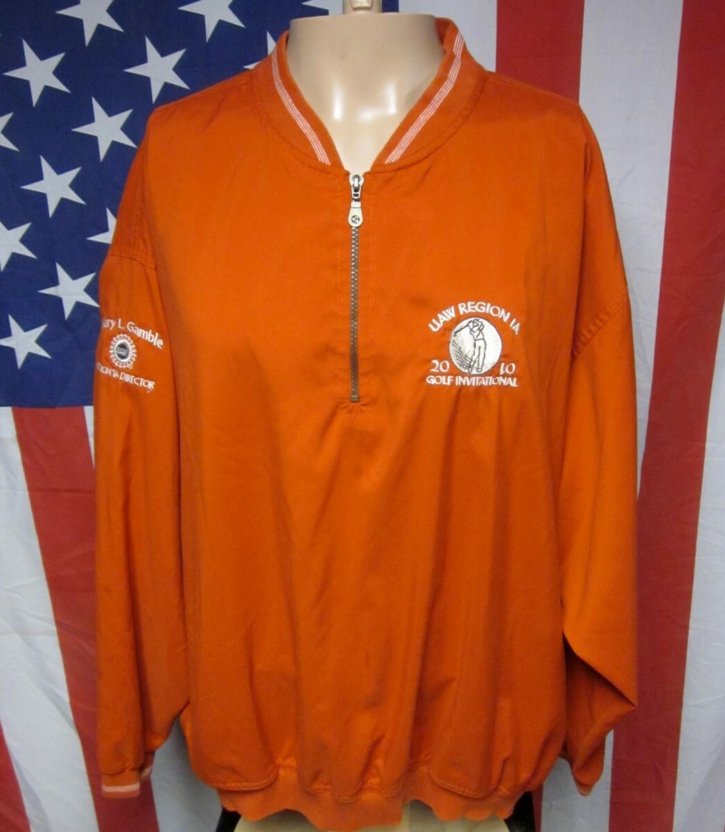 UNITED AUTO WORKERS pullover jacket UAW union 201… - image 1