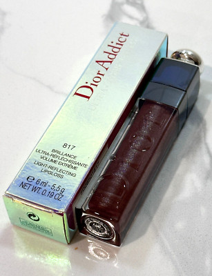 Dior Addict Ultra-Gloss Reflect Light-Reflecting Lipgloss 817 MICROFIBER BROWN