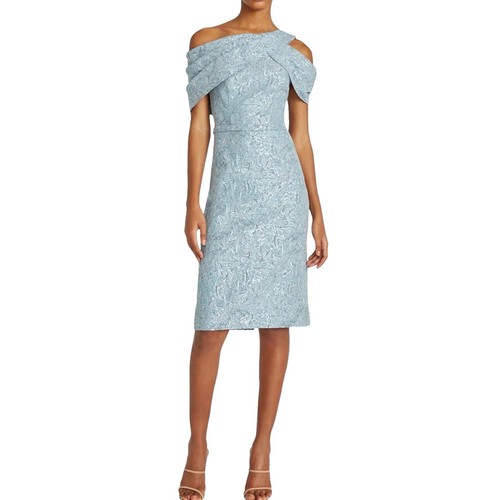 theia leona sequin embellished midi dress Theia Leona Sequin-Embellished Midi-Dress