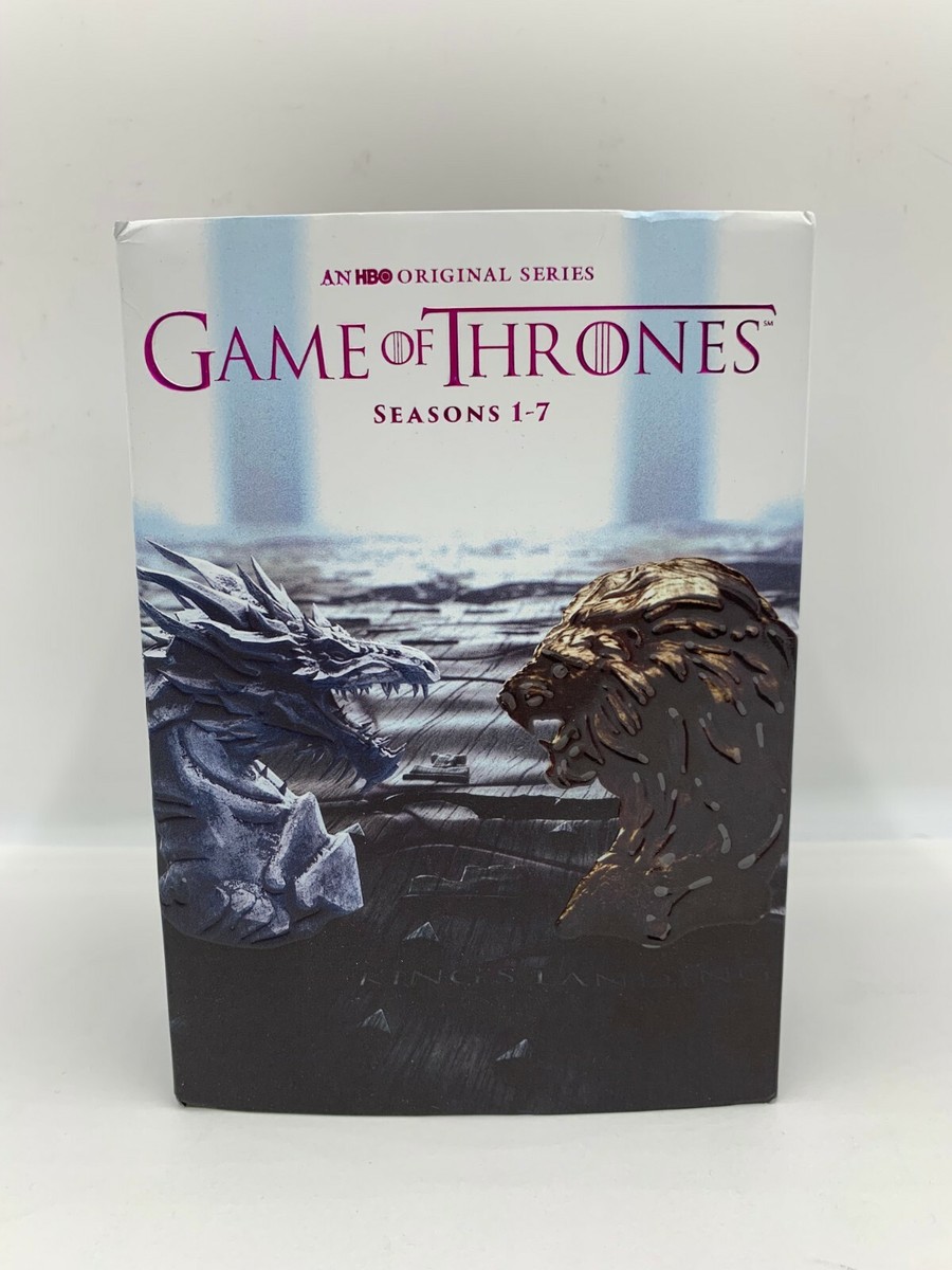 Game of Thrones Complete Seasons 1-7 In Original Box 30 Discs #A36