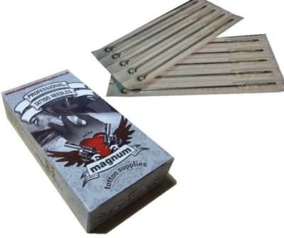 MTS Professionelle Tattoo Nadeln - 25 x 9F flacher Shader - hohe Qualität