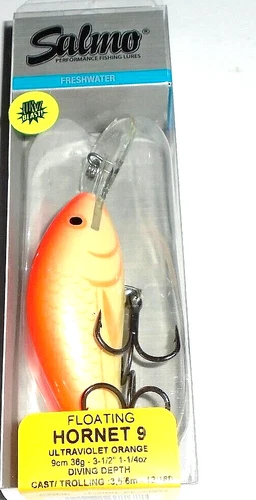 Salmo Hornet 9F Crankbait   (UV Blast Orange)