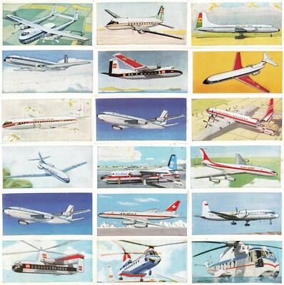 Lyons Tea Cards - Wings Across The World Series - Large Lot / Part Set