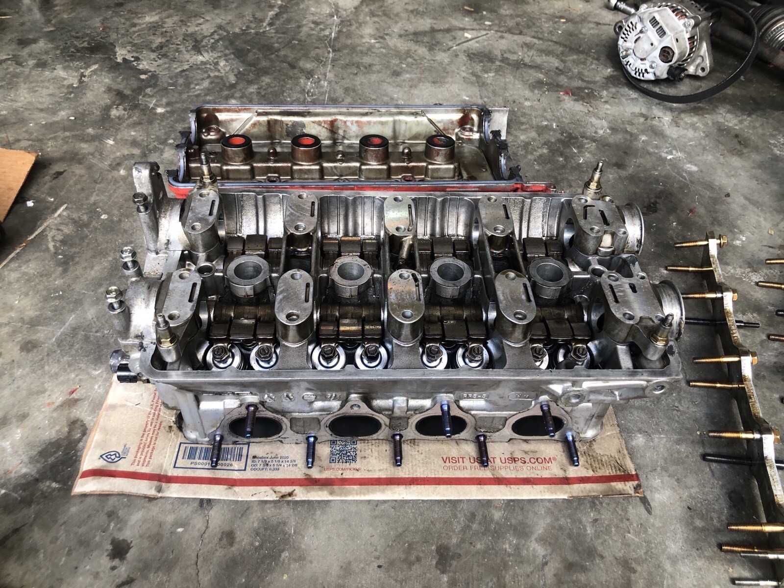 Honda Acura B16A2 Cylinder Head DOHC VTEC PR3 P30 B16 OEM Complete eBay