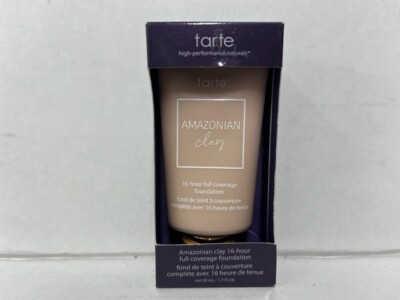 Tarte Amazonian Clay 16-Hour Full Coverage Foundation, CHOOSE SHADE, 1.7 fl oz