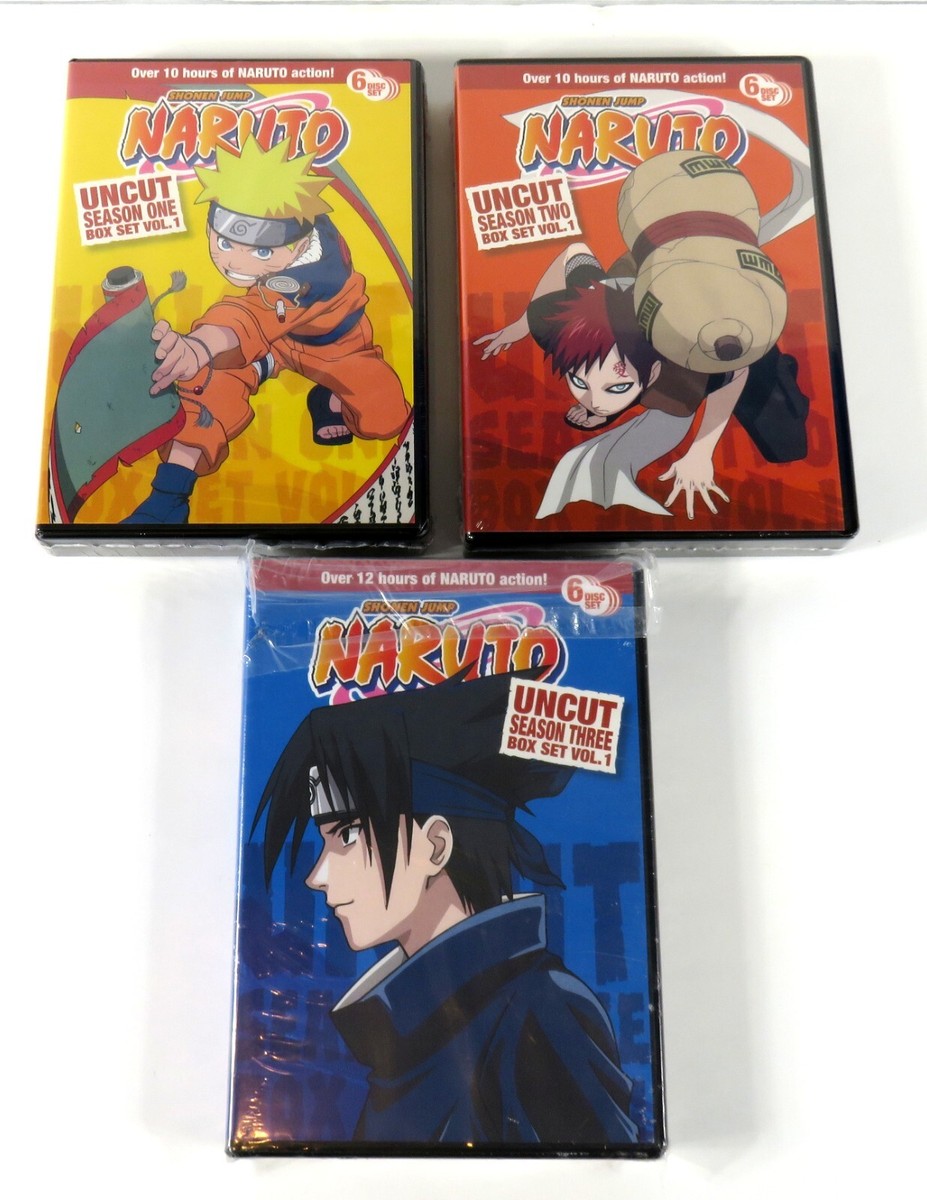 邦楽 NARUTO DVD BOX I II III NARUTO DVD-BOX I, II, III