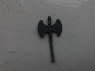 MATTEL HE-MAN MOTU MASTERS OF THE UNIVERSE GRAUE AXT WAFFE ZUBEHÖR FIGUR
