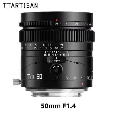 TTArtisan Tilt 50mm F1.4 Full Frame Manual Focus Lens For Nikon Z-mount Cameras
