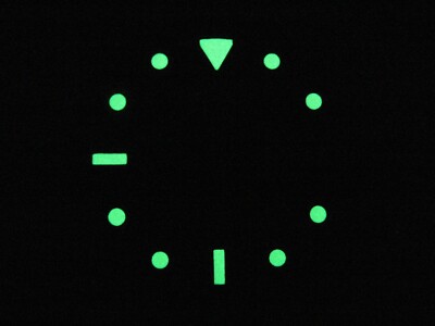 Black Replacement Day/Date Dial For Seiko SKX023 7S26-0050 (10BAR, Unbranded)