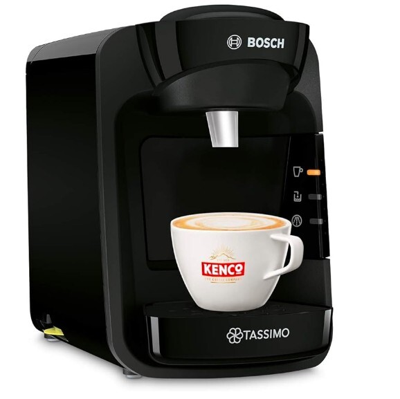 Bosch TASSIMO (TAS3102GB) Suny Coffee Machine 1300W/0.8L Black