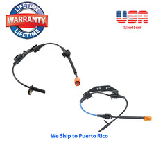 Set 2 Abs Wheel Speed Sensor Rear Left Right For Honda Cr-v 2002-2006 2.4l