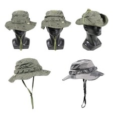 T-block/Sand Night Camouflage Outdoor Tactical Paintball Summer Fishing Hat Cap