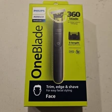 Philips Norelco Oneblade 360 Face Hybrid Electric Trimmer and Shaver