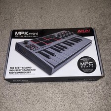 akai professional mpk mini mk3 keyboard - special edition color grey