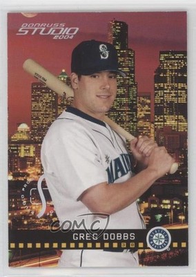 2004 Donruss Studio Studio Proofs Silver 96/100 Greg Dobbs #230 Rookie RC b8c