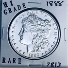1888 MORGAN SILVER DOLLAR HI GRADE GENUINE U.S. MINT RARE COIN 7813