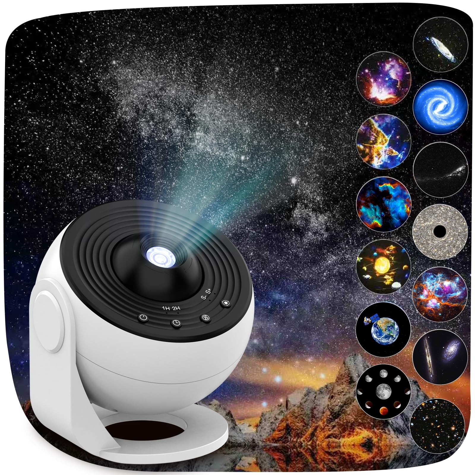 YunLone 13 in 1 Proiettore Stelle: Planetario Professionale da Casa