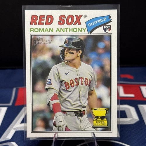 2026 Topps Heritage - Roman Anthony (RC) Cup Card #86 RED SOX