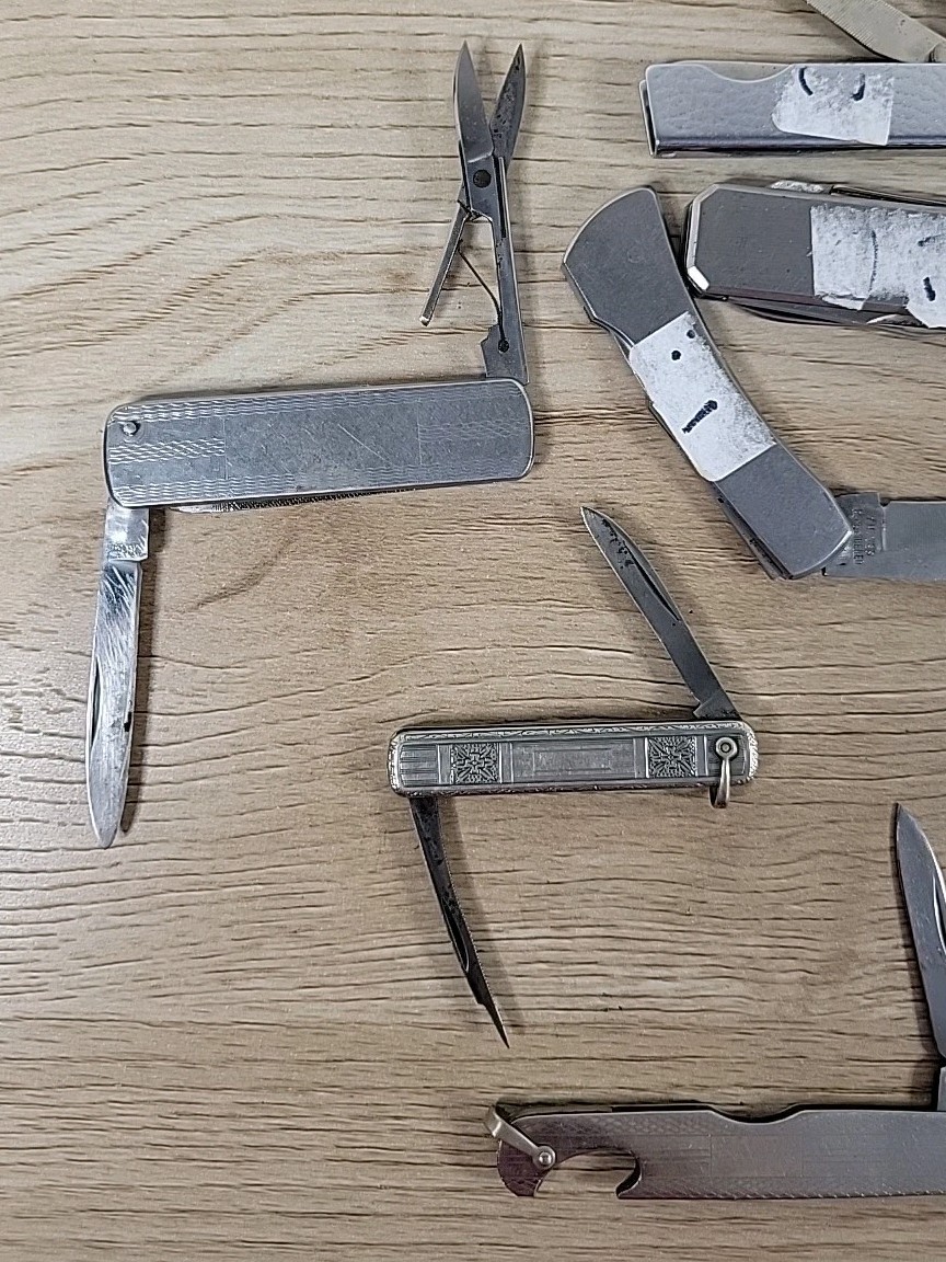 Knives Ebay Vintage Lot Of 28 Pocket Knives-Estate Lot | eBay