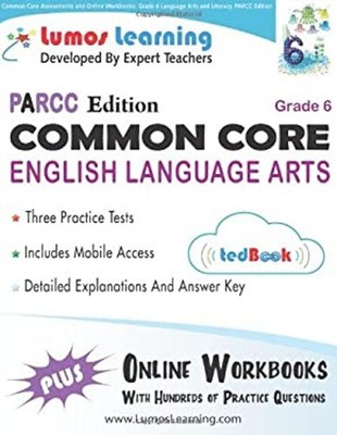 Common Core Assessments and Online Workbooks : Grade 6 Language A