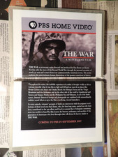 PROMO: The War - Ken Burns - 6 DVDs