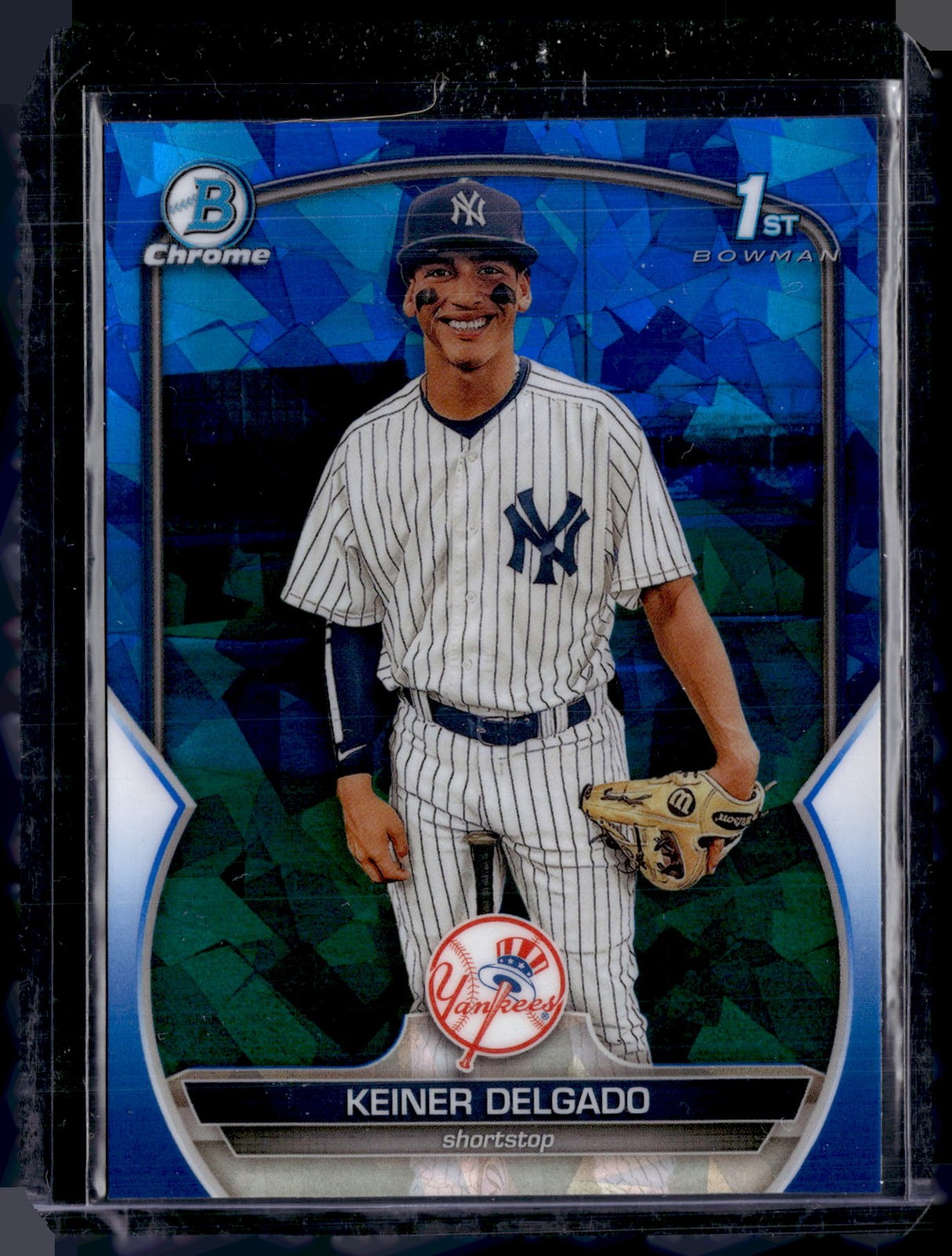 2023 Bowman Chrome Sapphire Edition #BCP-191 Keiner Delgado Prospects