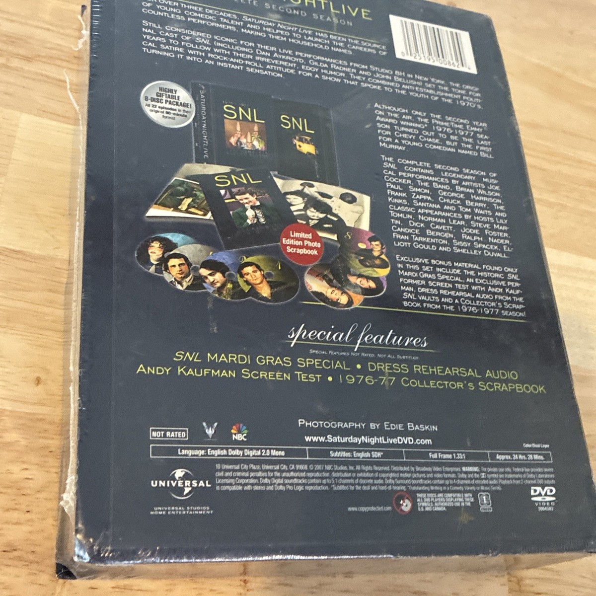 Saturday Night Live - The Complete Second Season (DVD, 2007, 8