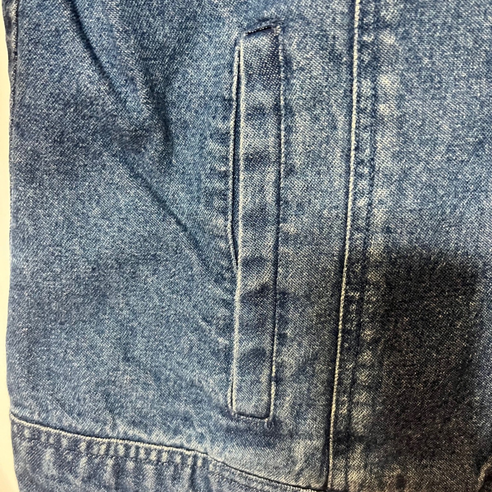 Womens Denim Jacket Motorcycle Patch Embellished … - image 6