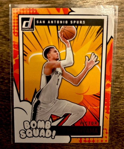 Victor Wembanyama [Winter] #6 2024 Panini Donruss Bomb Squad card