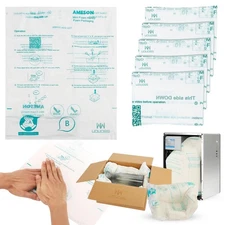 5 Pack 18" x 23" Expanding Packing Foam Expanding Foam for PC/Electronic Comp...