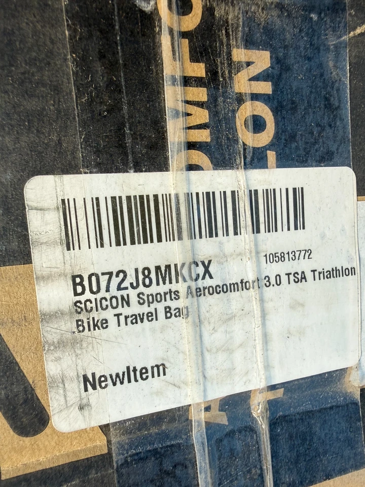Scicon TP033105013 AeroComfort триатлона 3.0 велосипед черный дорожная сумка * запчасти * - Изображение 3 из 4