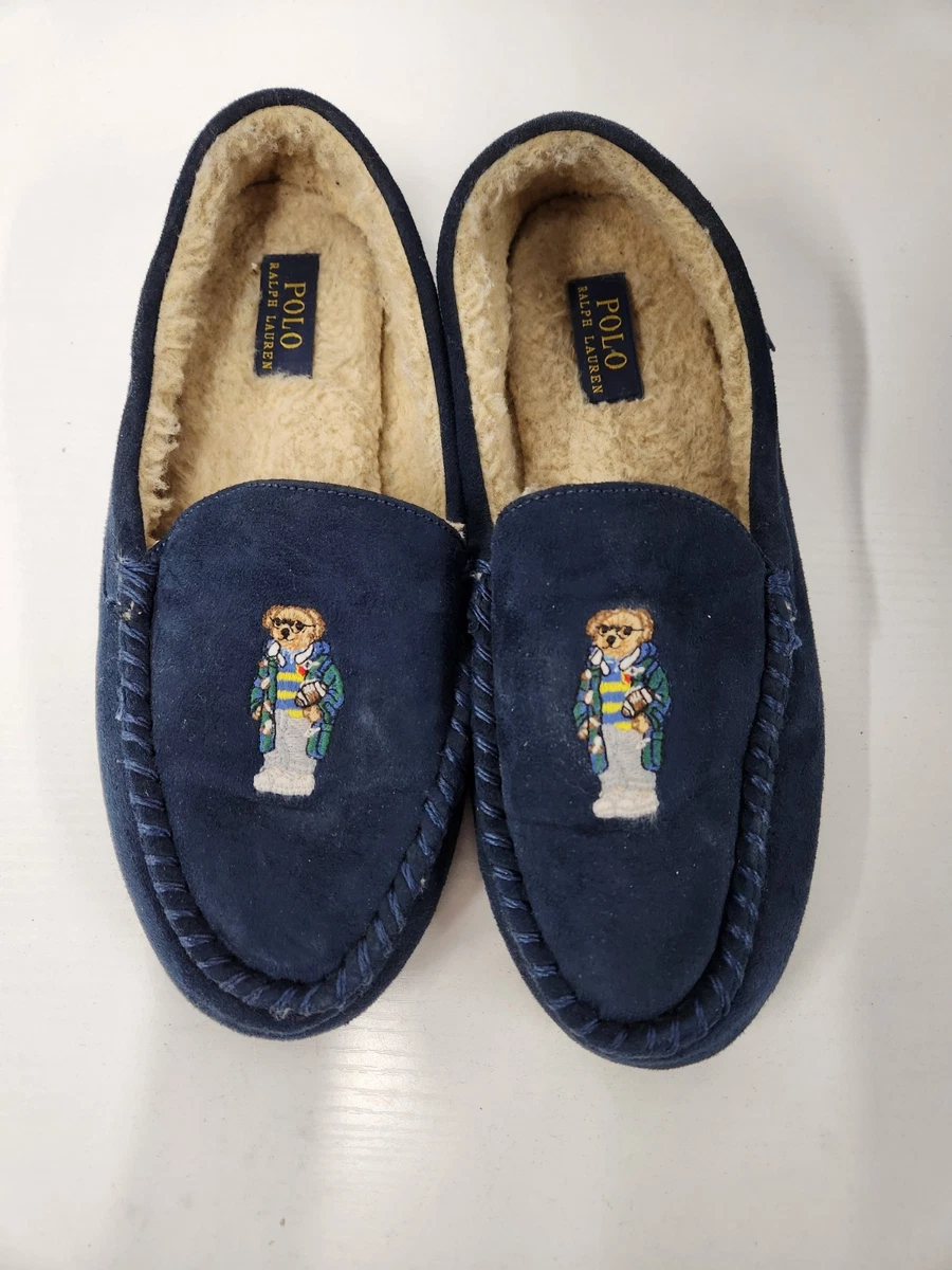 Polo Ralph Lauren モカシン ネイビー Polo Ralph Lauren Moccasin Blue Slippers for Men for sale | eBay
