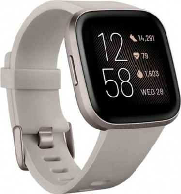 Fitbit Versa 2 silber/grau Smartwatch Fitness Tracker Bluetooth - AKZEPTABEL