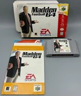 Madden Football 64 Nintendo 64 N64 CIB Complete W/ Manual & Inserts Authentic