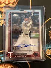 2025 Topps Chrome - Rookie Autographs DaShawn Keirsey Jr. #RA-DK (AU, RC)
