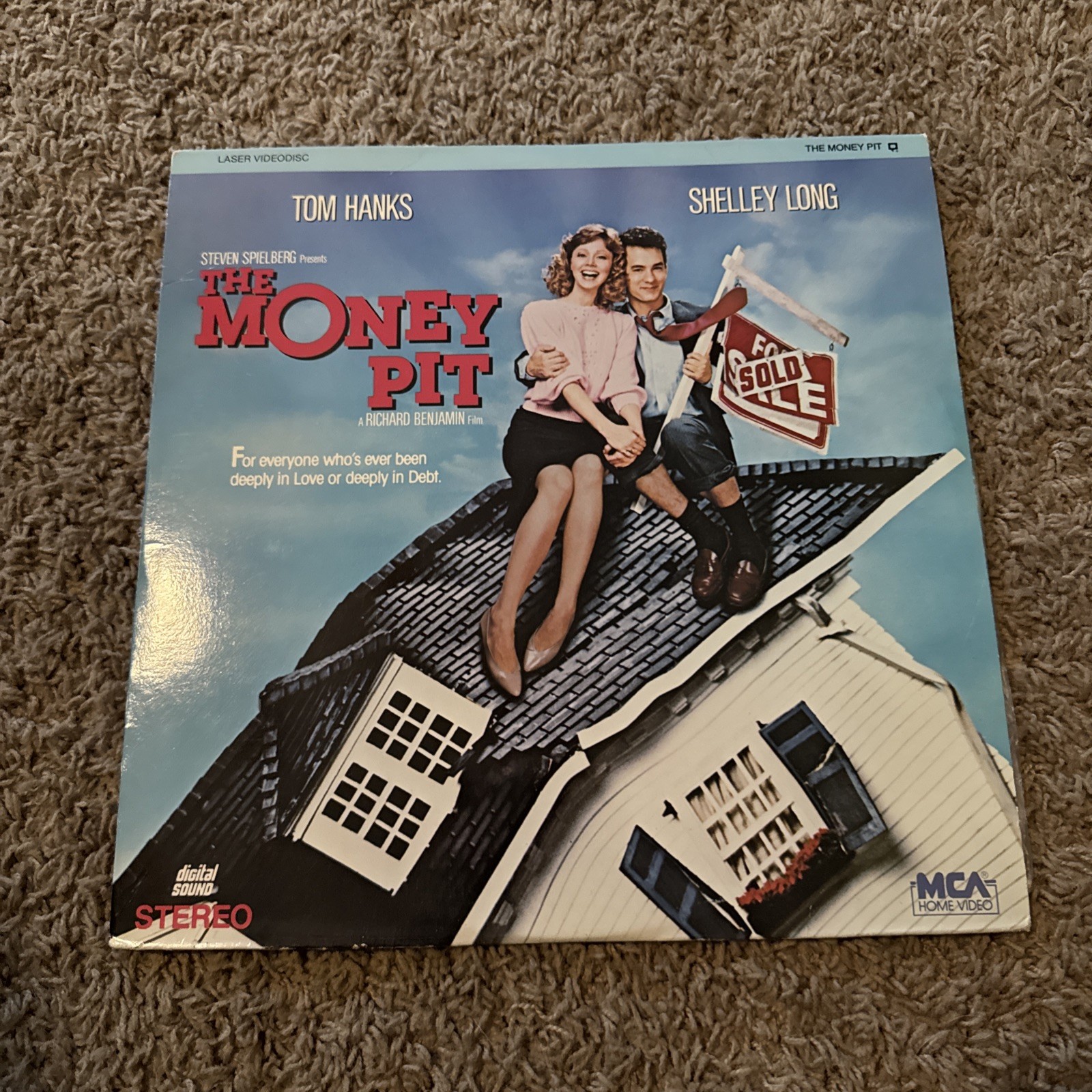 The Money Pit 1986 Laserdisc, MCA/Universal 40387 Rare