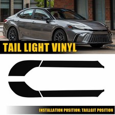 Tail Light Tint Black Rear Inner Overlay Precut Vinyl Fit 2025-2026 Toyota Camry Tail Light Tint Black Rear Inner Overlay Precut Vinyl Fit 2025-2026 Toyota Camry