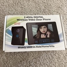 2.4ghz Digital Wireless Video Door Phone 7 Inch