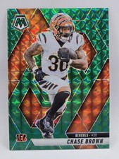 Chase Brown Bengals 2025 Mosaic #220 GREEN MOSAIC PRIZM✨️