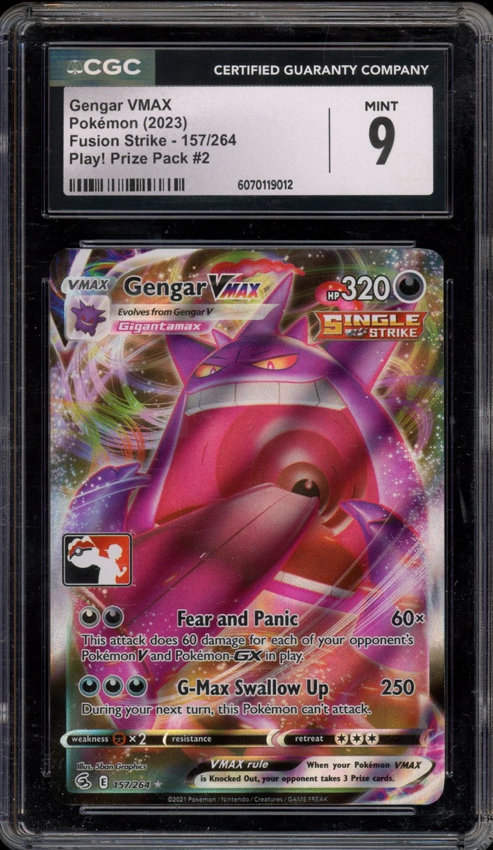 Gengar VMAX 157/264 Prize Pack Series Cards for sale | eBay