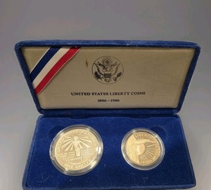 1986 Liberty Coin Set | eBay