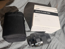 Sigma 40mm F1.4 DG HSM Art Lens L Mount for Lumix Leica Panasonic Sigma